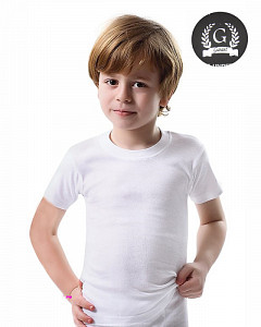 Белая футболка для мальчика GARANT