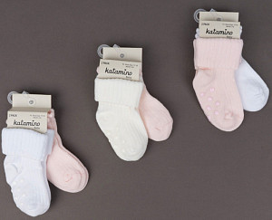 Носки с антискользящей подошвой для девочки  KATAMINO